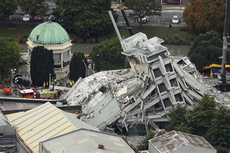 Christchurch New Zealand Earthquake Map Population And Facts