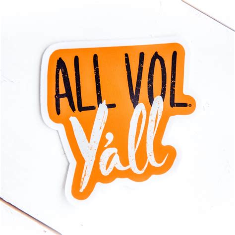 All Vol Y All Decal Southern Made Tees