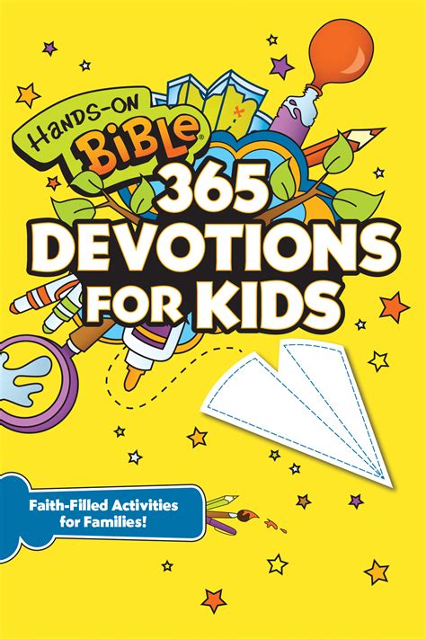 Tyndale Hands On Bible 365 Devotions For Kids Faith