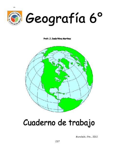 Guia de geografia e historia by alumnosbine 4500 views. (PDF) actividades sexto grado primaria | Anahi Garcia Roa ...