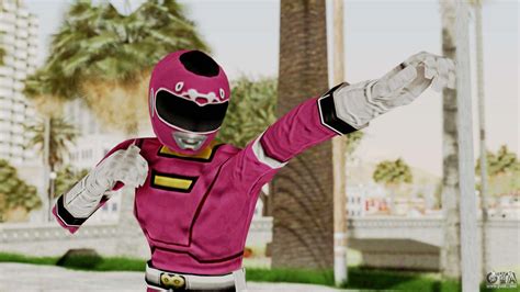 Power Rangers Turbo Pink For Gta San Andreas