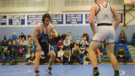 Wrestling Merrimack At Hollis Brookline Youtube