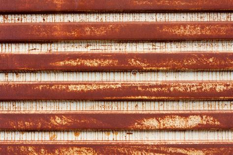 Rusted Corrugated Metal Stock Photo Image Of Grunge 25614430