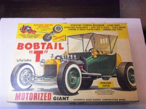 Vintage Motorized Giant Ford Bobtail T Model Kit By The Paul Lindberg