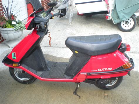 Description, history and facts about honda elite. 1985 Honda Elite 80 Scooter