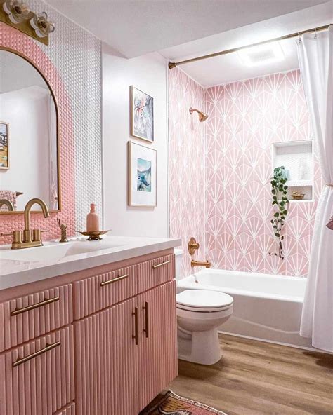 40 Pink Bathroom Ideas That Are Fun Yet Sophisticated