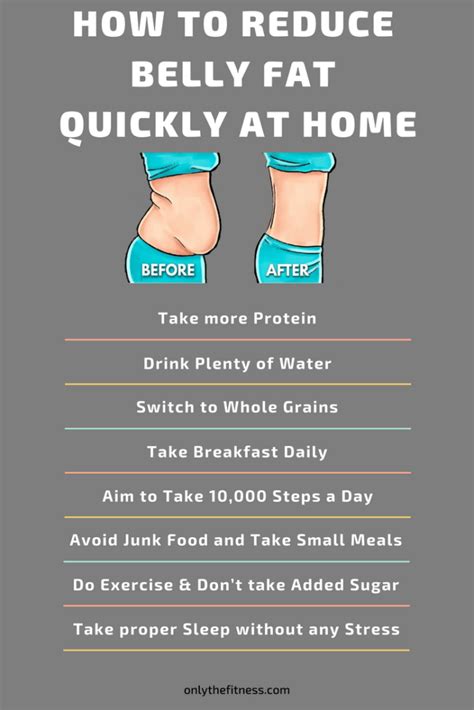 How to reduce belly fat in 7 days at home with exercise. How to Reduce Belly Fat Quickly at Home for Men/Women