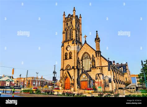 St John Episcopal Church In Detroit Usa Stock Photo Alamy