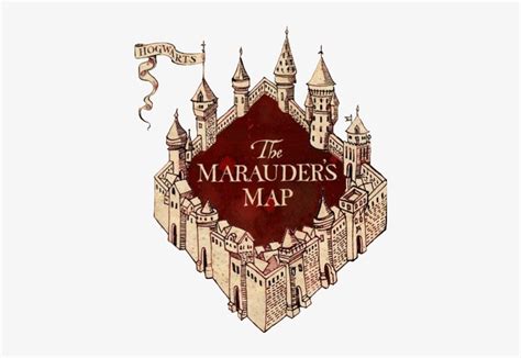 Report Abuse - Marauders Map Harry Potter Transparent PNG - 398x485