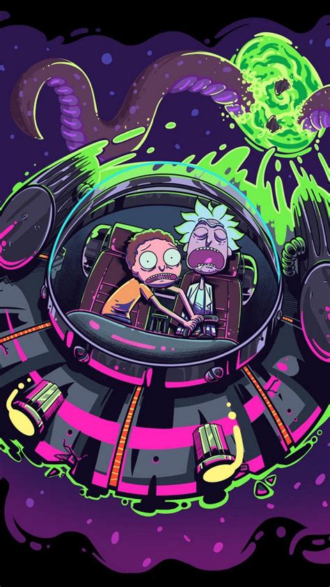 Rick And Morty Mobile 1080 Wallpapers Wallpaper Cave