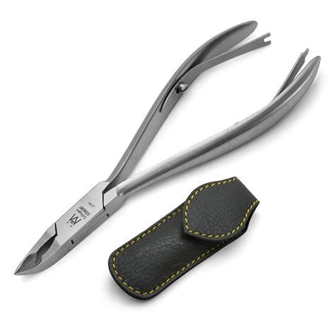 ingrown toenail nippers in leather case professional pedicure tools podiatry