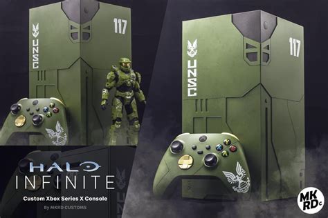 Halo Infinite 20th Anniversary Custom Xbox Series X By Me Xbox