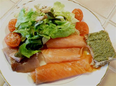 Recette Assiette de la mer au saumon truite et hareng la recette facile