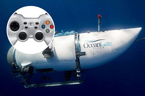 A Logitech Controller Controls The Titanic Submersible Gaming