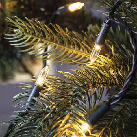 Warm White Led Traditional Christmas Tree Lights 150 Led Christmas