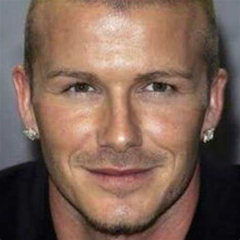 David Beckham Diamond Earrings