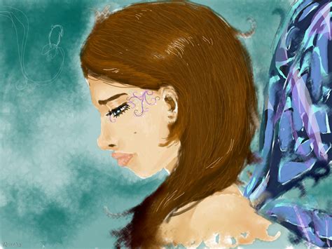 Sad Fairy A Fantasy Speedpaint Drawing By Acrylickitten Queeky Draw Paint