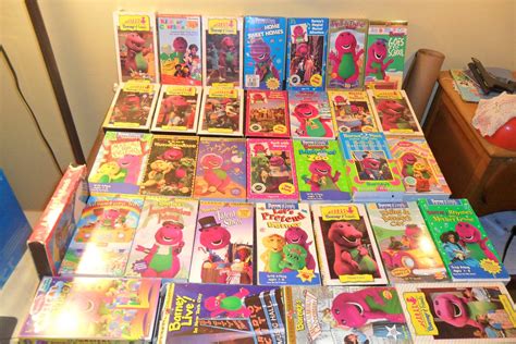 Lot Of Barney Vhs Tapes Barney And Friends Vintage Vhs Lot