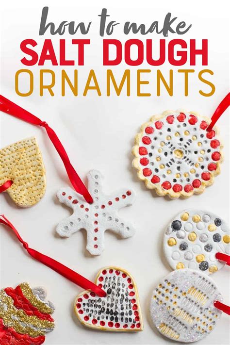Our Favorite Salt Dough Recipe For Ornaments Handprints And Crafting