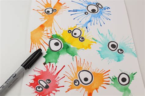 A Fun Way To Teach Kids About Germs Kids Art Projects Arts And