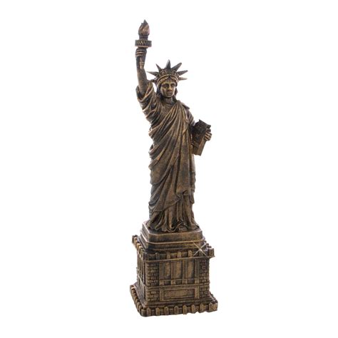 Bronze Statue Of Liberty Replica 14 Inches