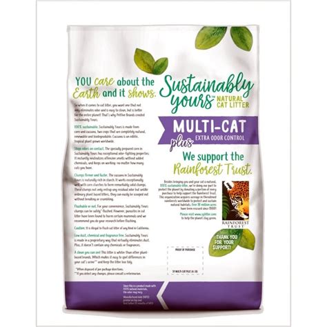 Sustainably Yours Multi Catfeline Plus Litter 26lb1179kg