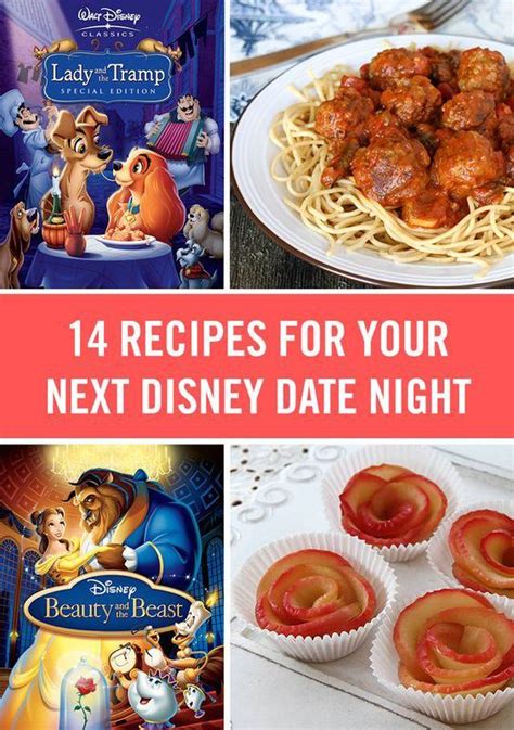 14 Recipes For Your Next Disney Date Night Disney Dinner Disney Inspired Food Disney Food