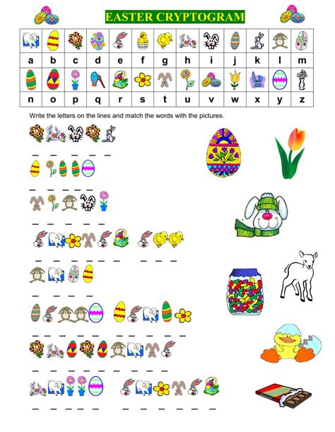 Check spelling or type a new query. EASTER CRYPTOGRAM - Interactive worksheet