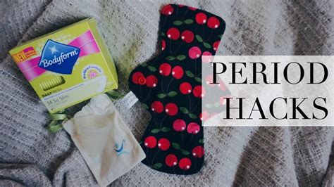 Period Hacks Every Girl Should Know 💗 Youtube