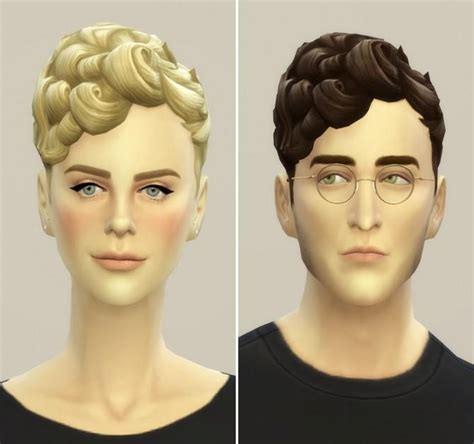 Sims 4 Black Male Curly Hair Spring Curls Studiosvil