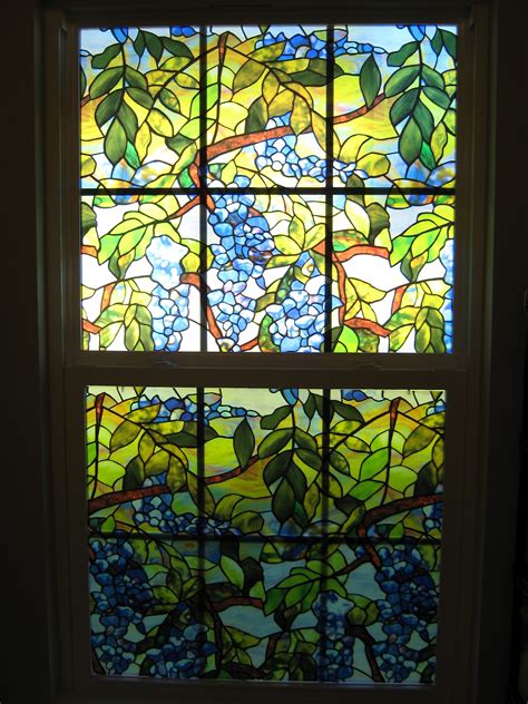 Fake It Frugal Fake Stained Glass Window
