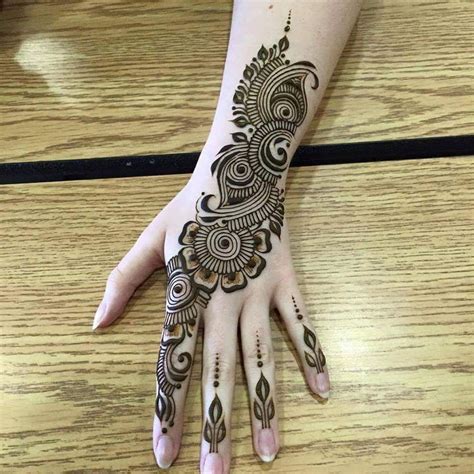 Latest Arabic Mehndi Designs Collection For Back Hand 2017
