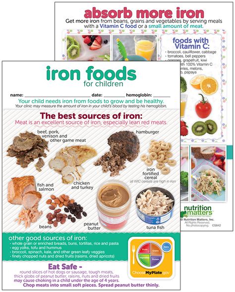 Iron Foods For Children Nutrition Matters