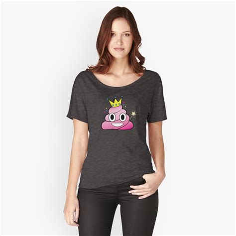 Princess Poop Emoji T Shirt By Abowlofsoda Redbubble
