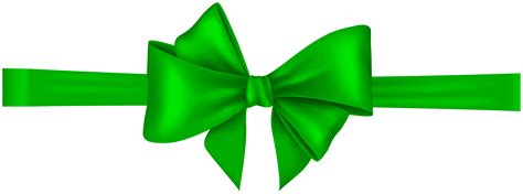 Bow With Ribbon Green Clip Art Image Gallery Yopriceville High