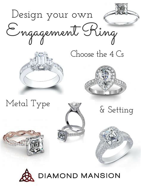 Start designing the perfect engagement ring with either the setting or. Design your own Engagement Ring With Diamond Mansion