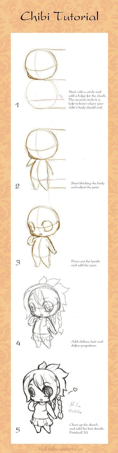 Anime Chibi Art Easy Drawings
