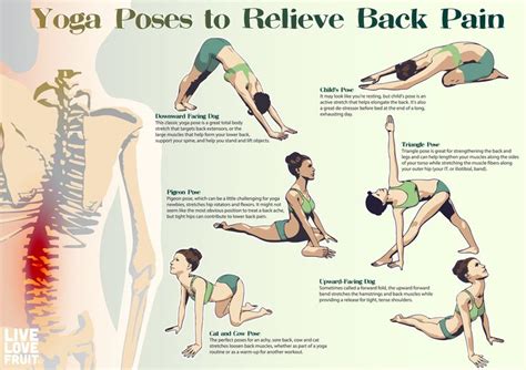 Natural Treatments For Back Pain Relief Through Yoga Food And