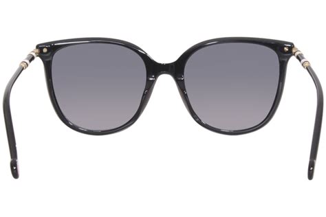Carolina Herrera Ch 0023 S 8079o Sunglasses Women S Black Grey Shaded 55 20 145