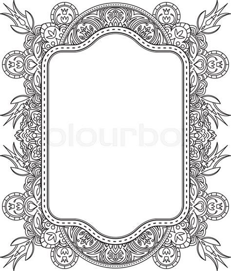 Template card invitation invitation card invitation template card template blank blank card blank template blank invitation decoration decorative ornament ornate ornamental background decor classic symbol element floral elegance vintage elegant retro flower wedding classical save the date backdrop. Ethnic template for design wedding invitations and greeting cards. Henna flowers mehndi elements ...