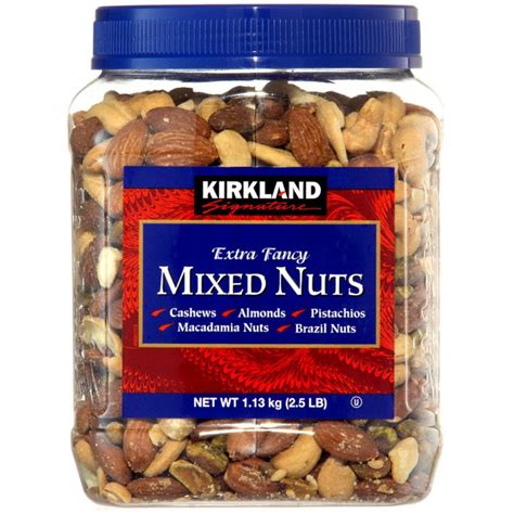 kirkland signature extra fancy mixed nuts 1 13kg australand foods