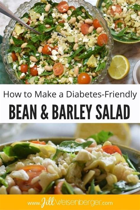 With that said, you still want your food to taste beyond amazing and be easy to prepare. Bean and Barley Salad Recipe: Healthy and Diabetes ...