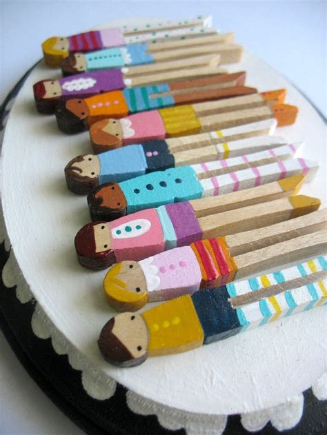 Mini Clothespin Craft Ideas At Crafts
