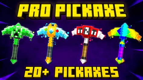 Pro Pickaxe 20 Pickaxes By The Craft Stars Minecraft Marketplace Map