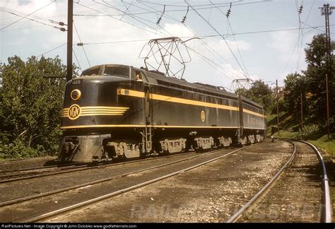 Vgn 125 Virginian Railway Ge El 2b At Roanoke Virginia By John Dziobko