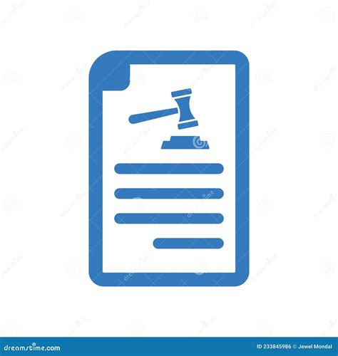 Critical Judge Mint Judge Law Lawful Reviewer Icon Blue Vector