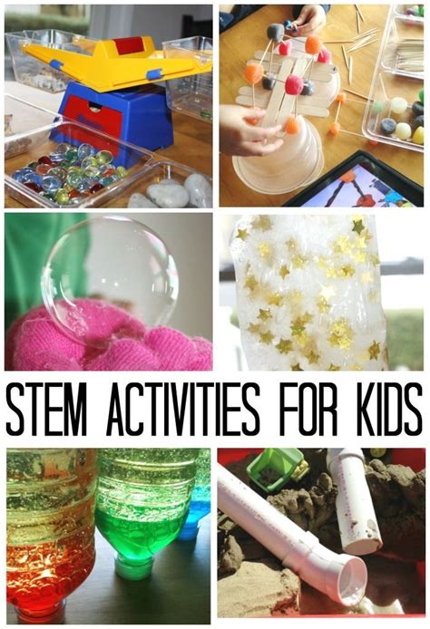 Hands On Science Experiments For Kids Stem Activities Science For