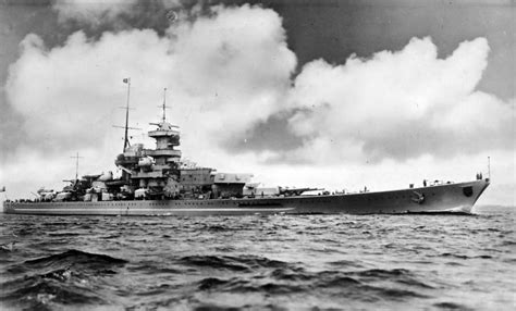 German Battleship Gneisenau World War Photos