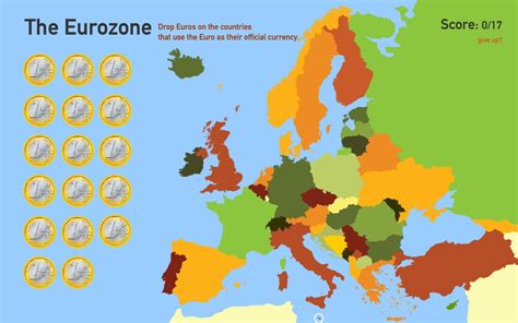 Interactive Map Of Europe The Eurozone Toporopa Interactive Maps