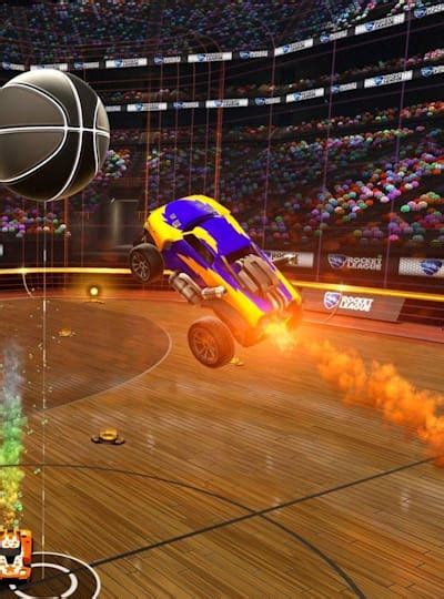 Rocket League The Pros Playing Basketball With Cars